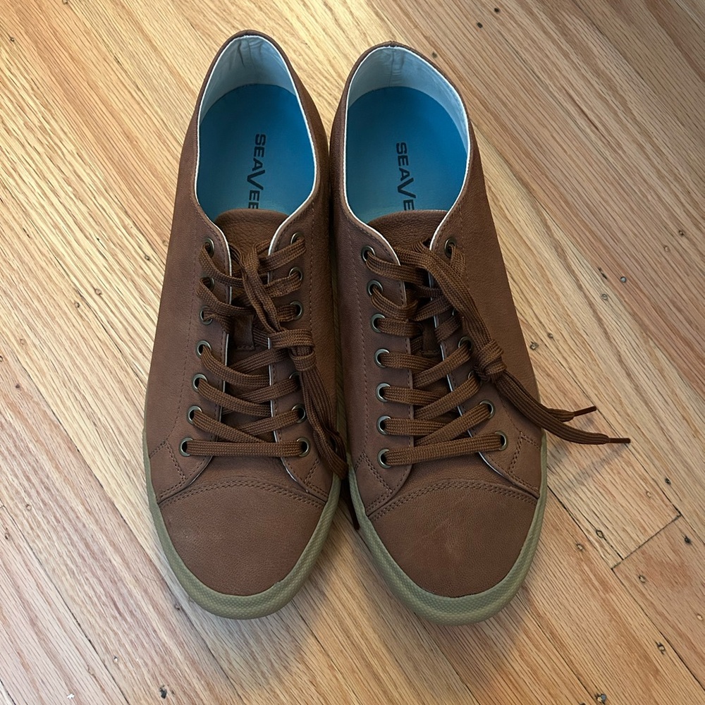 SeaVees Army Issue Low sneaker in Hazelnut. Size 12.